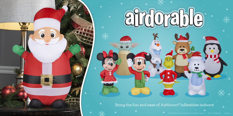 Airdorable™ Holiday Airblown Inflatables For Inside Your Home – Gemmy ...